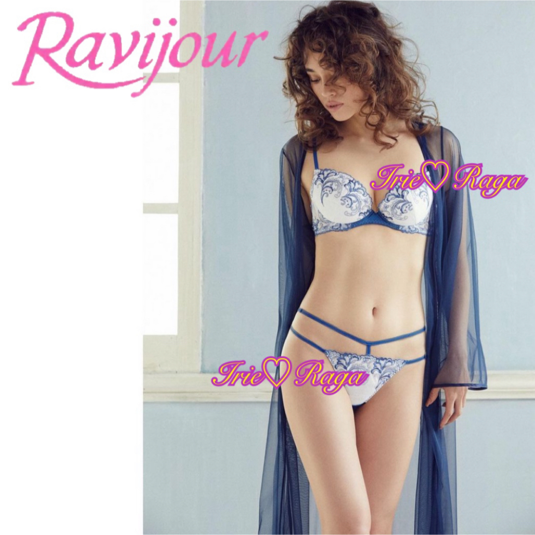 Ravijour(ラヴィジュール)の★Ravijour★クロスウエストコード★サテンレースフルバックショーツ★パンツ レディースの下着/アンダーウェア(ショーツ)の商品写真