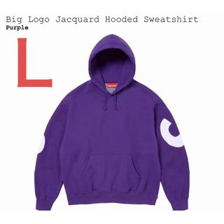 シュプリーム(Supreme)のSupreme Big Logo Jacquard Hooded Sweat(パーカー)