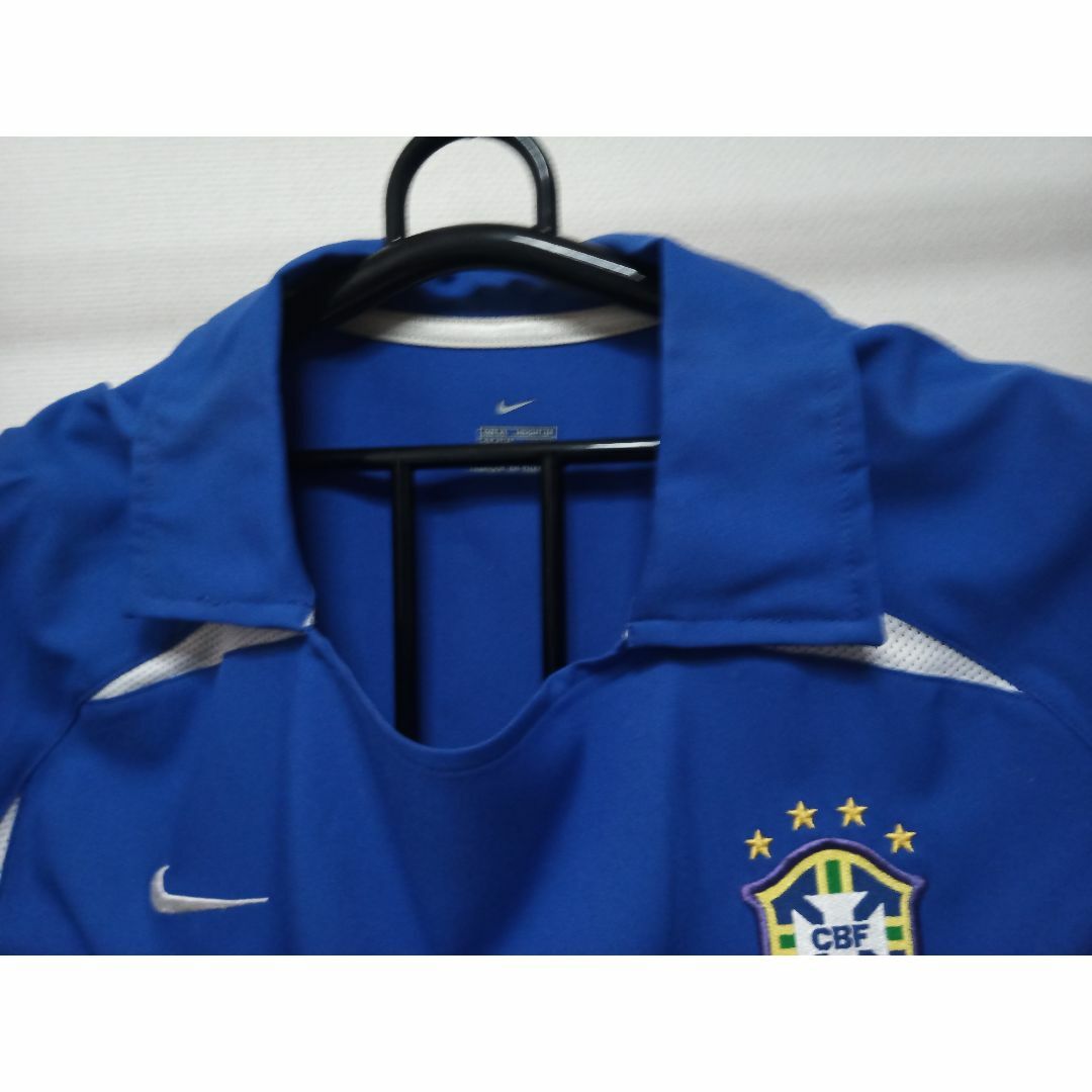 NIKE(ナイキ)のブラジル2002Away ロナウジーニョ11 ＆ ブラジルクラブチームセット スポーツ/アウトドアのサッカー/フットサル(ウェア)の商品写真
