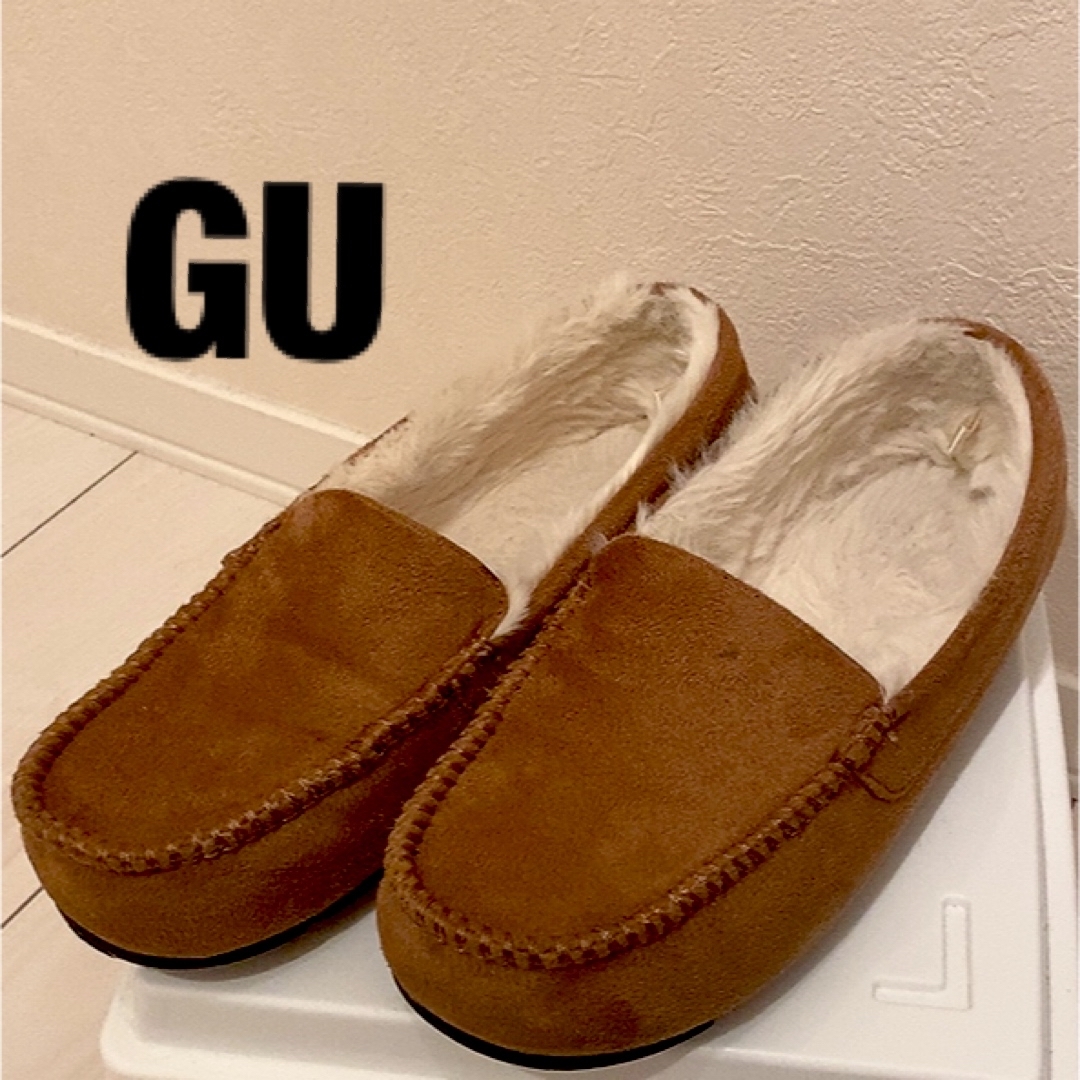 GU(ジーユー)のGU＊モカシン　レディースXL レディースの靴/シューズ(スリッポン/モカシン)の商品写真