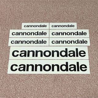 キャノンデール(Cannondale)のキャノンデール cannondale カッティングステッカー  セット(その他)