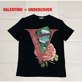 ヴァレンティノ(VALENTINO)の【希少】VALENTINO×UNDERCOVER　フェイスローズTシャツ　コラボ(Tシャツ/カットソー(半袖/袖なし))