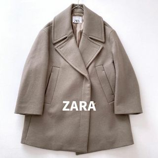 ザラ チェスターコート(レディース)（ベージュ系）の通販 81点 | ZARA