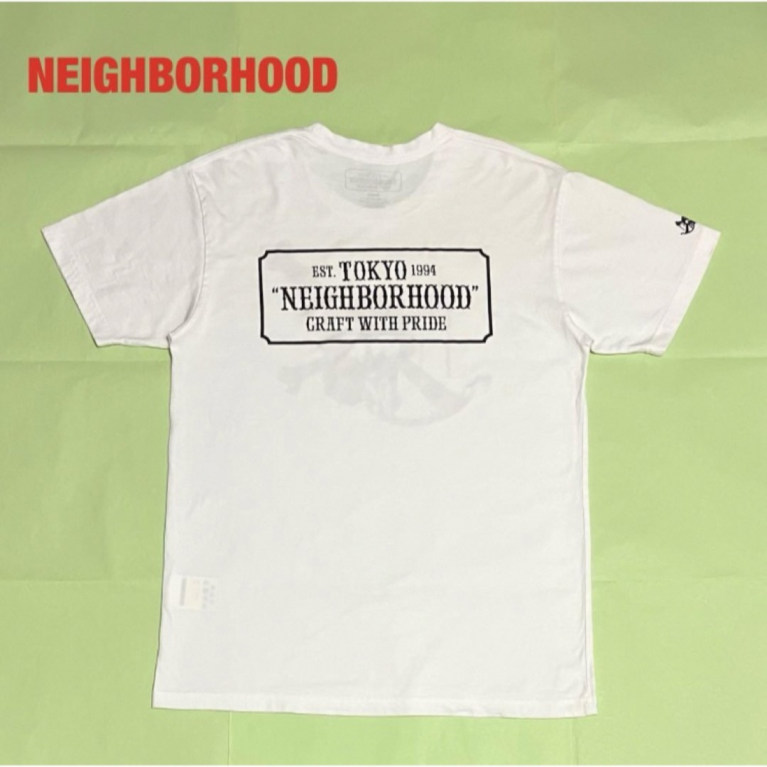 NEIGHBORHOOD(ネイバーフッド)の【人気】NEIGHBORHOOD　ネイバーフッド　Skull&Bones Tee メンズのトップス(Tシャツ/カットソー(半袖/袖なし))の商品写真
