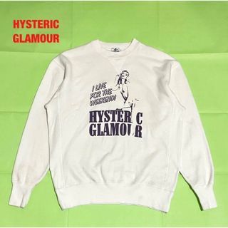 ヒステリックグラマー(HYSTERIC GLAMOUR)の【人気】HYSTERIC GLAMOUR　ヒステリックグラマー　ロゴスウェット(スウェット)