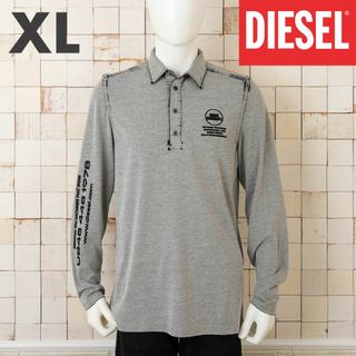 ディーゼル(DIESEL)の新品 DIESEL メンズ ポロシャツ 長そで(シャツ)