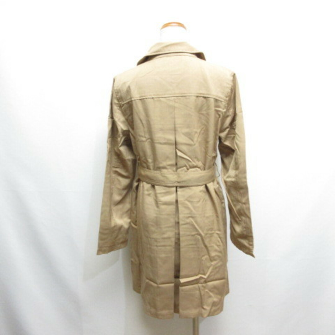 chocol raffine robe(ショコラフィネローブ)のショコラフィネローブ トレンチ コート リボン付き L ベージュ タグ付き レディースのジャケット/アウター(トレンチコート)の商品写真