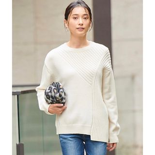 アイシービー(ICB)の★ICB★ 【洗える】ＢｌｏｃｋｉｎｇＷｏｏｌ　プルオーバーニット(ニット/セーター)