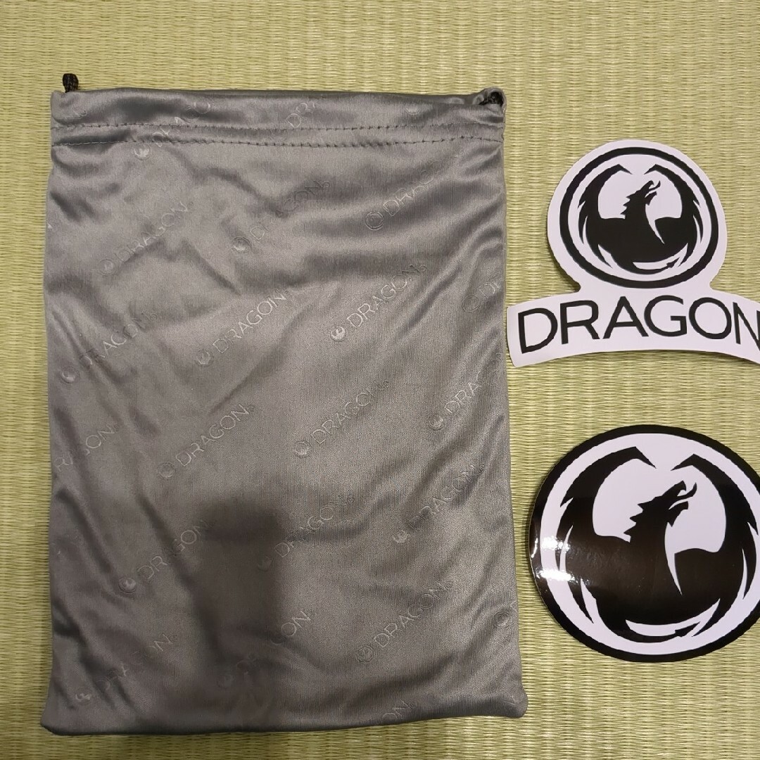 Dragon　ドラゴン　ゴーグルバック　ケース　マイクロバッグ　ステッカーdx3 スポーツ/アウトドアのスノーボード(その他)の商品写真