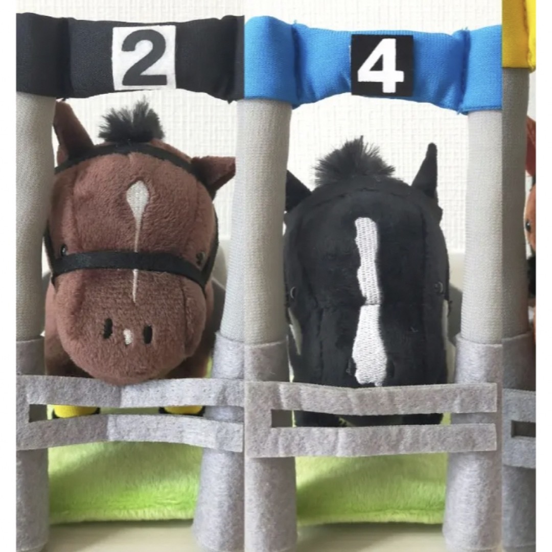 イクイノックス キタサンブラック ゲートインぬいぐるみ 競馬 イクイノックス キタサンブラック ゲートインぬいぐるみ 競馬