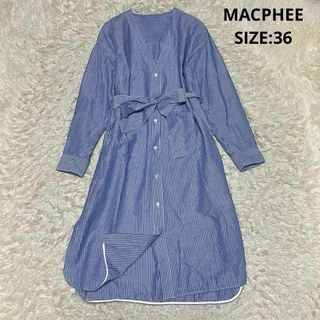 MACPHEE - 美品＋トゥモローランド マカフィー リブバックスリット ...