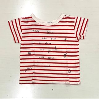 ブランシェス(Branshes)のブランシェス　ボーダープリントT サイズ90(Tシャツ/カットソー)