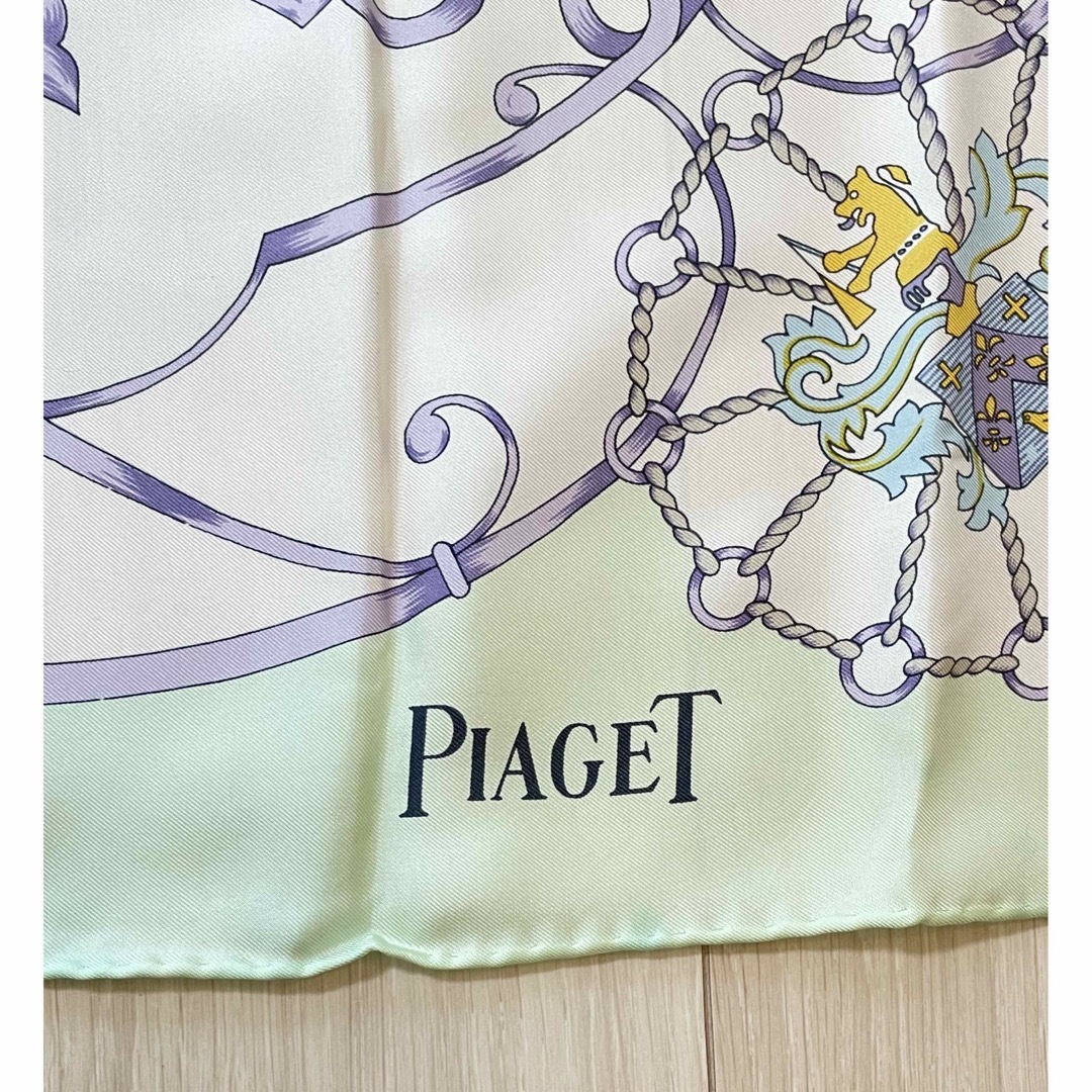PIAGET(ピアジェ)の【美品】PIAGET 大判 スカーフ レディースのファッション小物(バンダナ/スカーフ)の商品写真