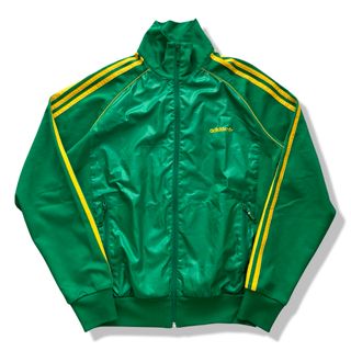 アディダス(adidas)の【00s】adidas トレフォイルロゴ トラックジャケット グリーン M(ジャージ)