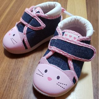 ニシマツヤ(西松屋)の■新品未使用　子供用　ベビー　赤ちゃん　女の子　靴　12cm　笛入り(スニーカー)