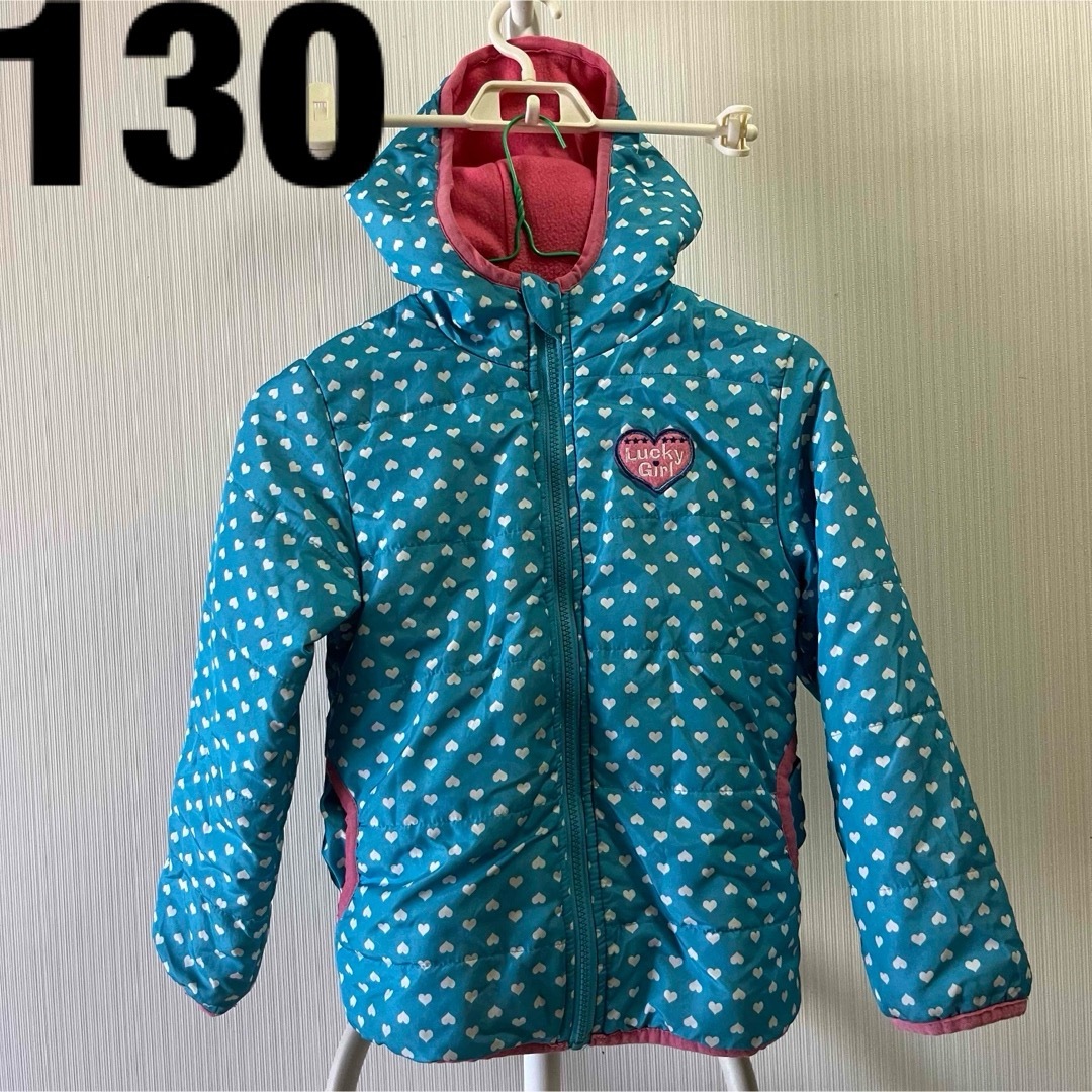 130 女の子　ジャンパー　ジャケット キッズ/ベビー/マタニティのキッズ服女の子用(90cm~)(ジャケット/上着)の商品写真