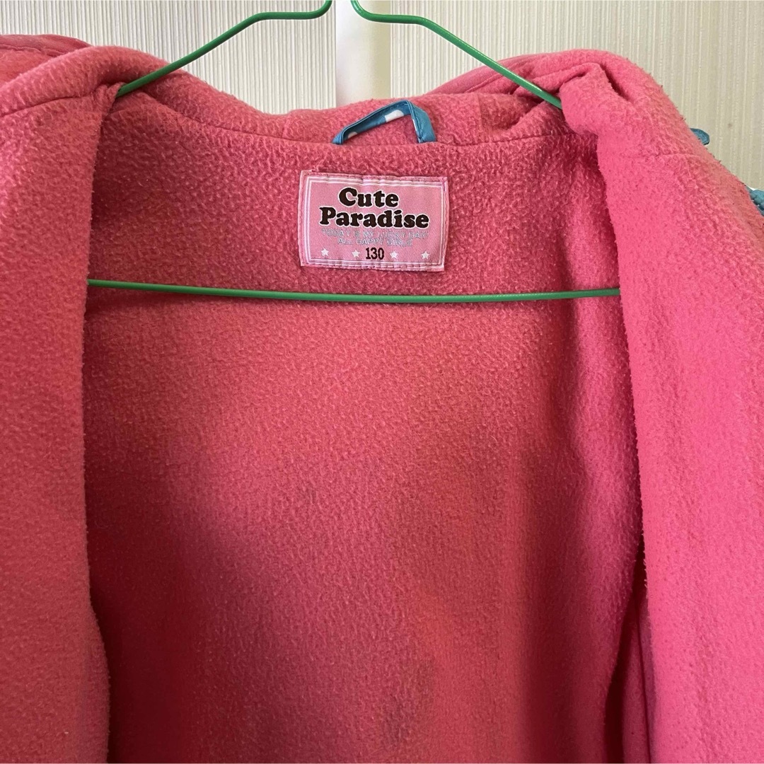 130 女の子　ジャンパー　ジャケット キッズ/ベビー/マタニティのキッズ服女の子用(90cm~)(ジャケット/上着)の商品写真