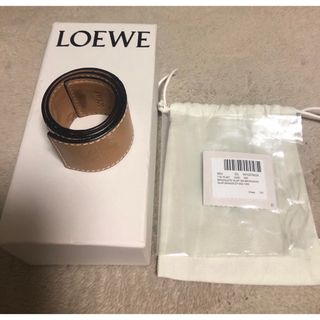 ロエベ(LOEWE)の最終お値下げ希少　LOEWE スラップ ブレスレット スモール(ブレスレット/バングル)