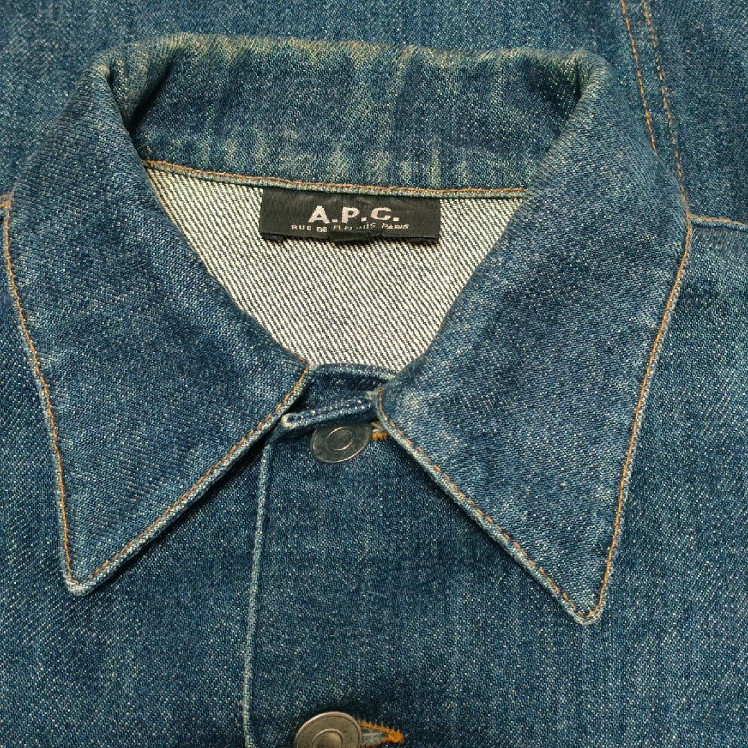 A.P.C(アーペーセー)のA.P.C. D-TK447 デニム ジャケット Gジャン 赤耳 レディースのジャケット/アウター(Gジャン/デニムジャケット)の商品写真