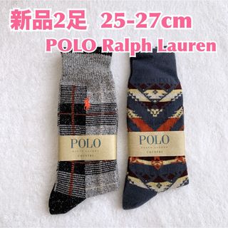 ポロラルフローレン(POLO RALPH LAUREN)の【新品2足】POLO Ralph Lauren ラルフローレン　25,26,27(ソックス)