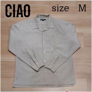 《値下げ中》《スピード配送》CIao　チャオ　オープンシャツ　M　size(シャツ)