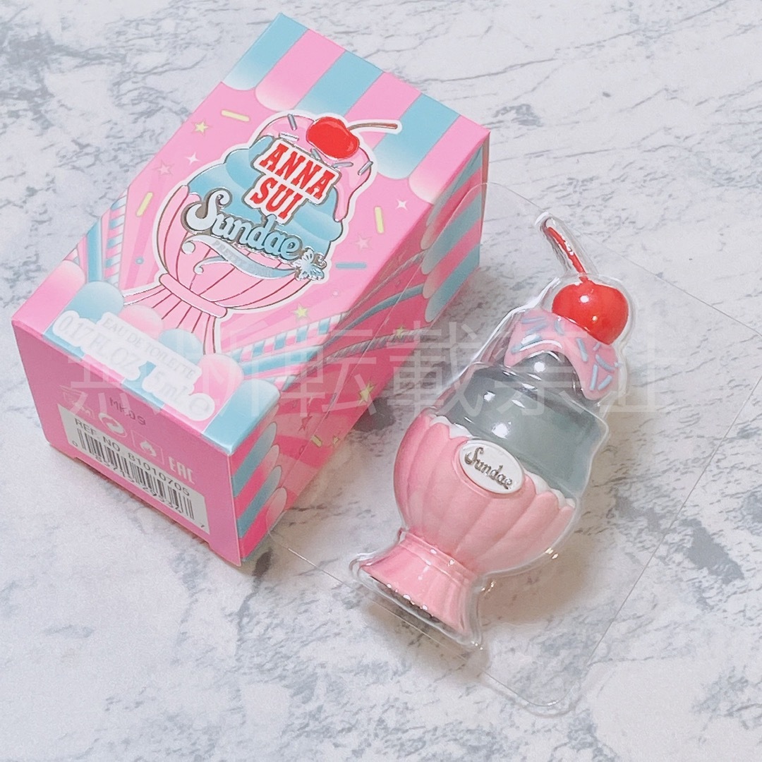 ANNA SUI(アナスイ)のアナスイ サンデー プリティピンク メローイエロー 各5ml ミニ香水 新品2個 コスメ/美容のコスメ/美容 その他(その他)の商品写真