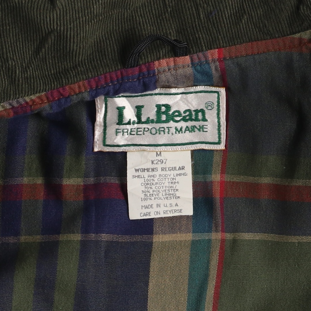 L.L.Bean(エルエルビーン)の古着 80年代 エルエルビーン L.L.Bean ダック ハンティングジャケット USA製 レディースM ヴィンテージ /eaa415308 レディースのジャケット/アウター(その他)の商品写真