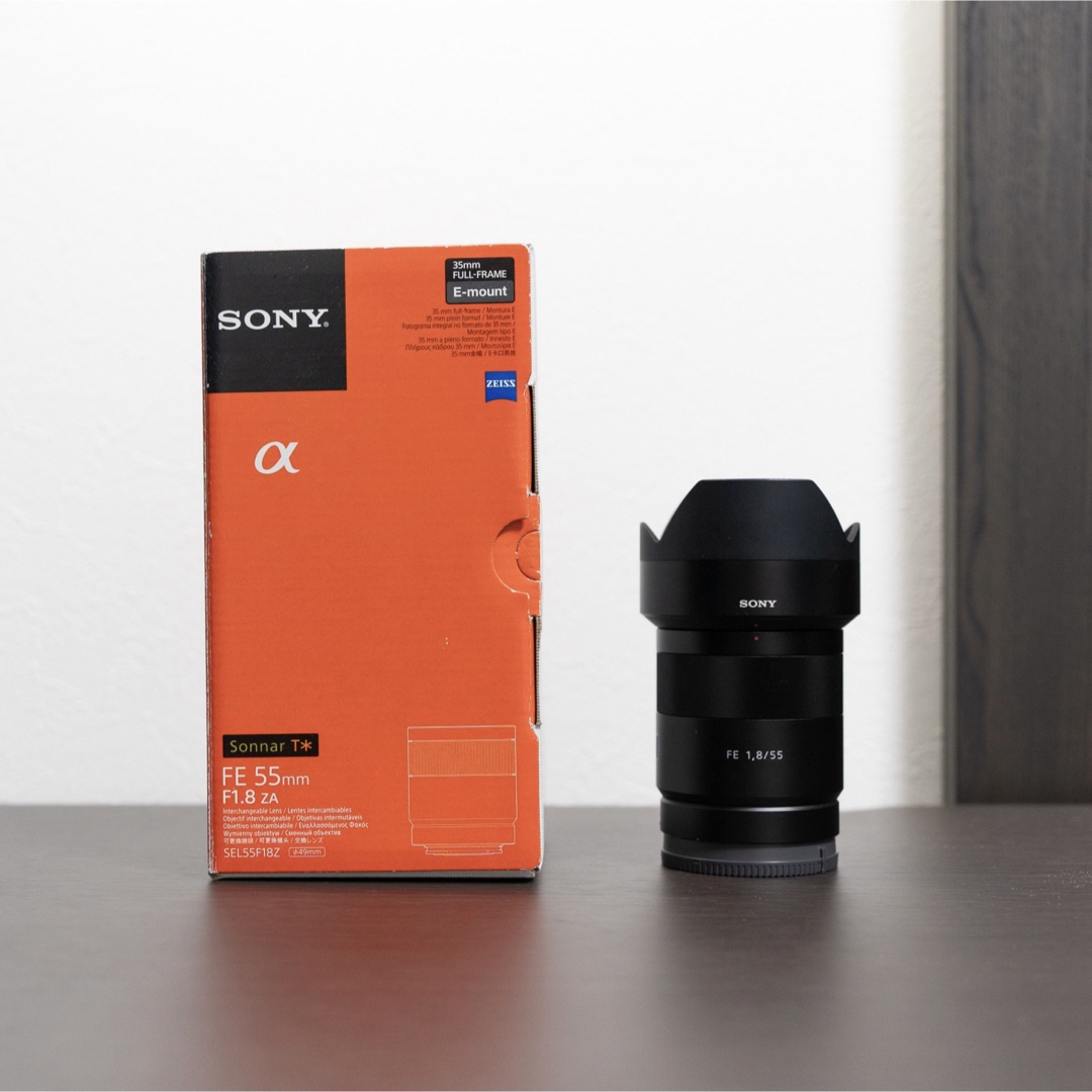 SONY - SONY Sonnar T* FE 55mm F1.8 ZAの通販 by mazz's shop｜ソニー ...