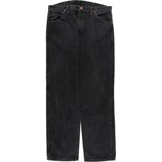 ラングラー(Wrangler)の古着 ラングラー Wrangler 13MWZ ブラックデニムパンツ メンズw35 /eaa415278(デニム/ジーンズ)