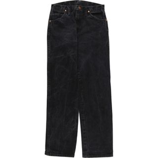 ラングラー(Wrangler)の古着 ラングラー Wrangler 13MWZ ブラックデニムパンツ メンズw30 /eaa415282(デニム/ジーンズ)