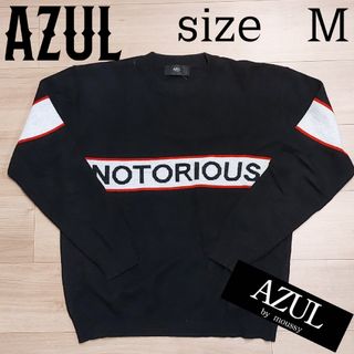 アズールバイマウジー(AZUL by moussy)の《値下げ中》《２４時間以内に発送》AZUL　ニットセーター　薄手(ニット/セーター)