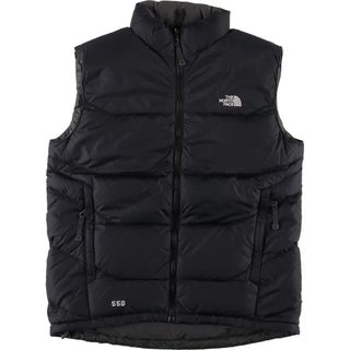 ザノースフェイス(THE NORTH FACE)の古着 00年代 ザノースフェイス THE NORTH FACE 550フィルパワー グースダウンベスト メンズS /eaa415596(ベスト)