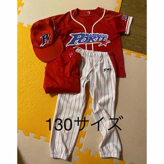 ミズノ(MIZUNO)のポルテ 野球ユニフォーム 130  帽子S(ウェア)