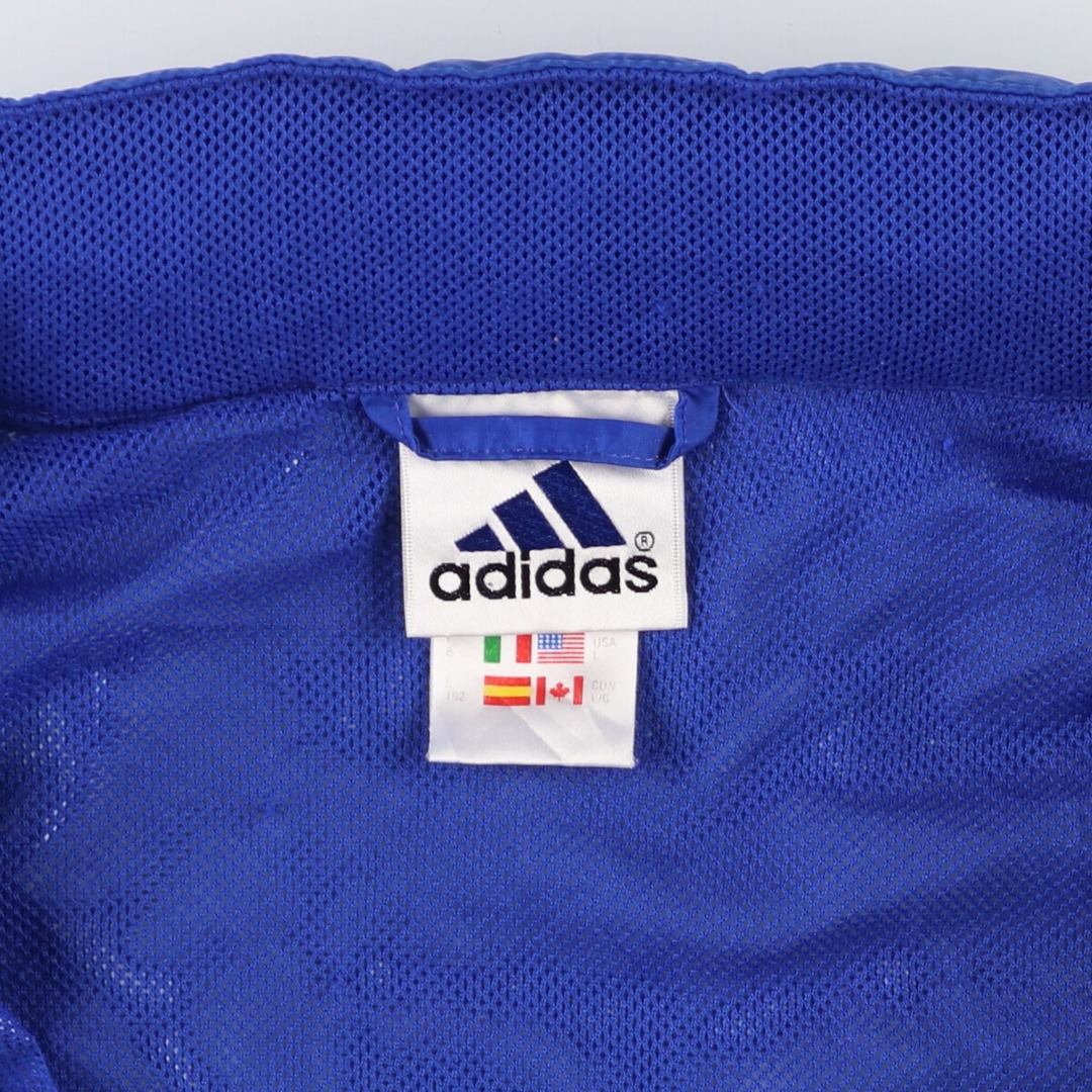 adidas(アディダス)の古着 90年代 アディダス adidas ナイロンジャケット メンズL ヴィンテージ /eaa412395 メンズのジャケット/アウター(ナイロンジャケット)の商品写真