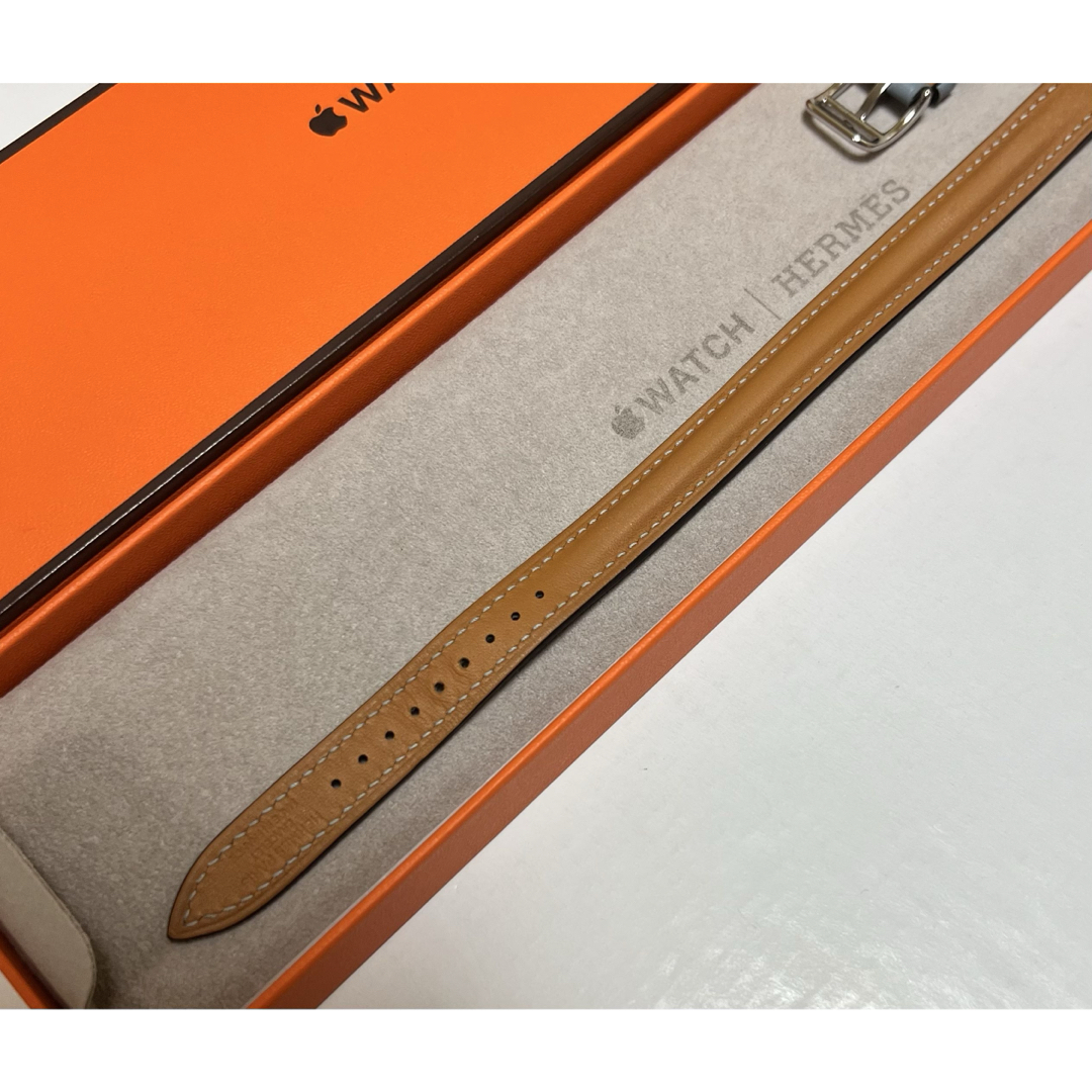 HERMES - 【極美品】Apple Watch エルメス ブルーラン 廃盤 HERMES - 【極美品】Apple Watch エルメス ブルーラン 廃盤
