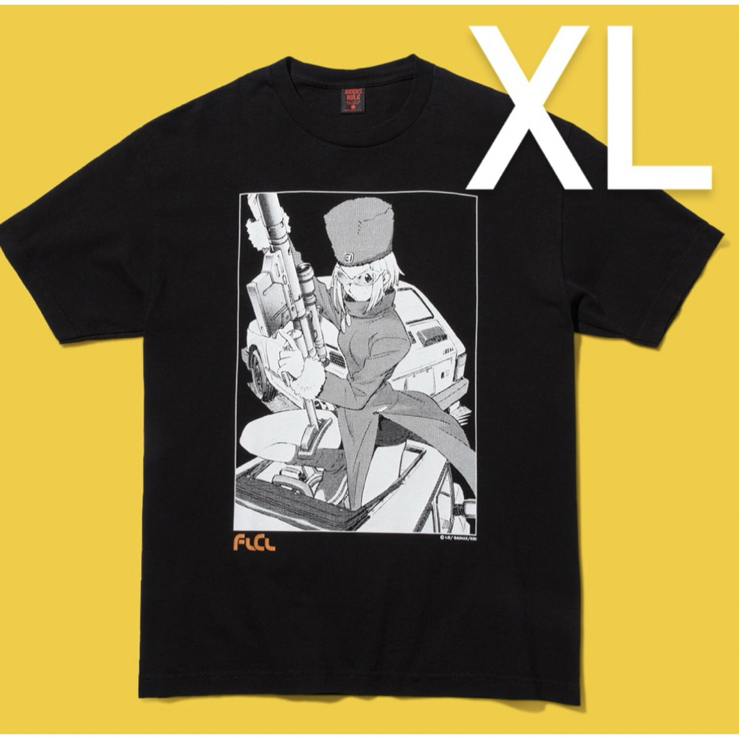 weber(ウェーバー)のFLCL GEEKS RULE  フリクリ　T SHIRT(キツルバミ)  XL メンズのトップス(Tシャツ/カットソー(半袖/袖なし))の商品写真