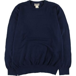 エルエルビーン(L.L.Bean)の古着 エルエルビーン L.L.Bean コットンニットセーター メンズM /eaa389598(ニット/セーター)