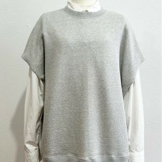 オーディナリーフィッツ(ORDINARY FITS)のordinaryfits オーディナリーフィッツ コットン スウェット ベスト(ベスト/ジレ)