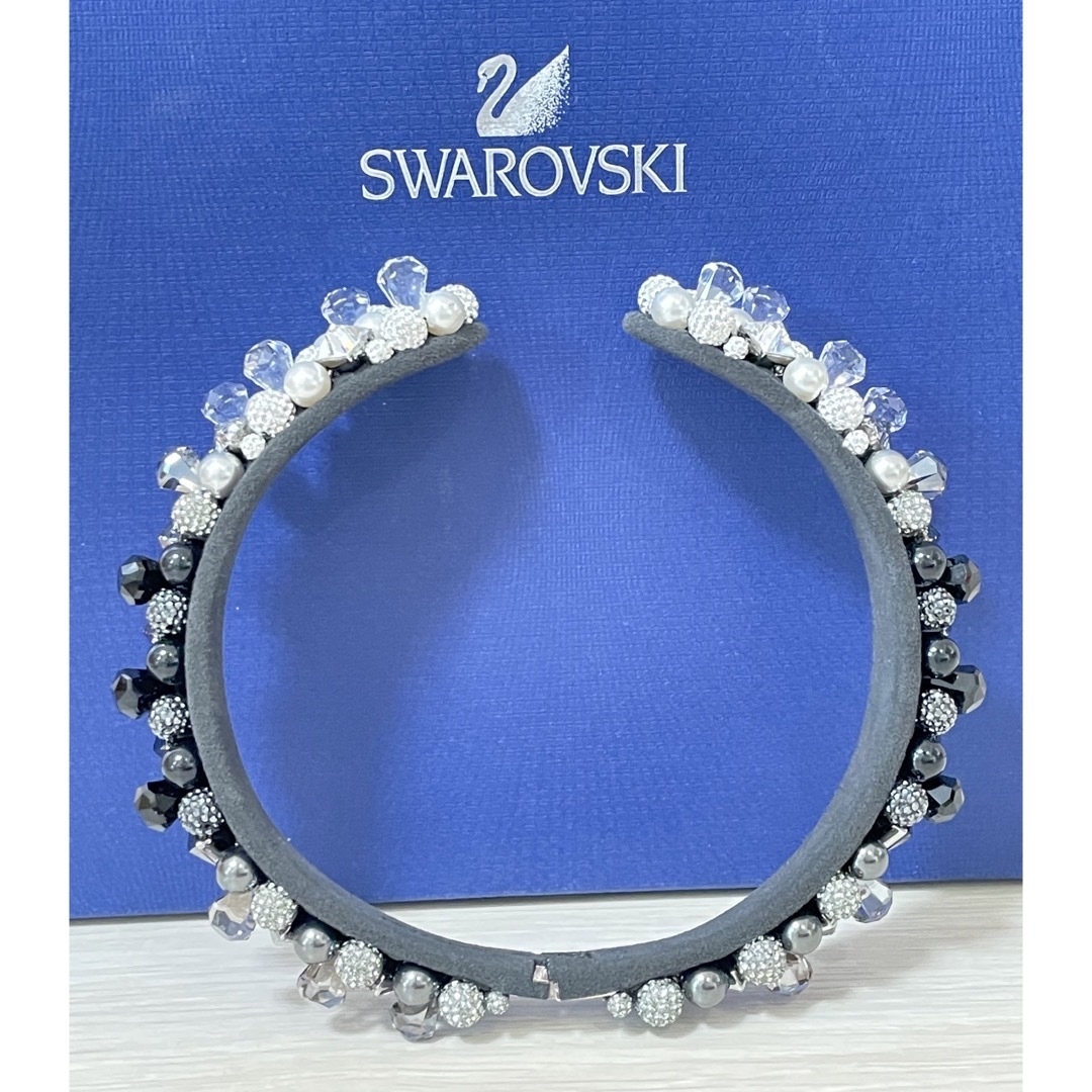 SWAROVSKI(スワロフスキー)の【美品】SWAROVSKI ビジュー ネックレス レディースのアクセサリー(ネックレス)の商品写真