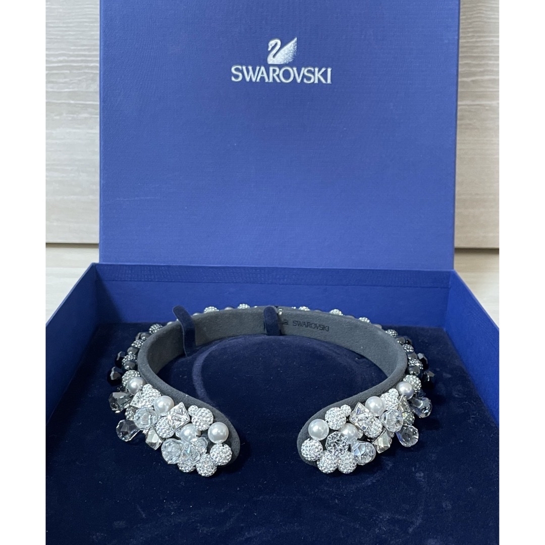 SWAROVSKI(スワロフスキー)の【美品】SWAROVSKI ビジュー ネックレス レディースのアクセサリー(ネックレス)の商品写真