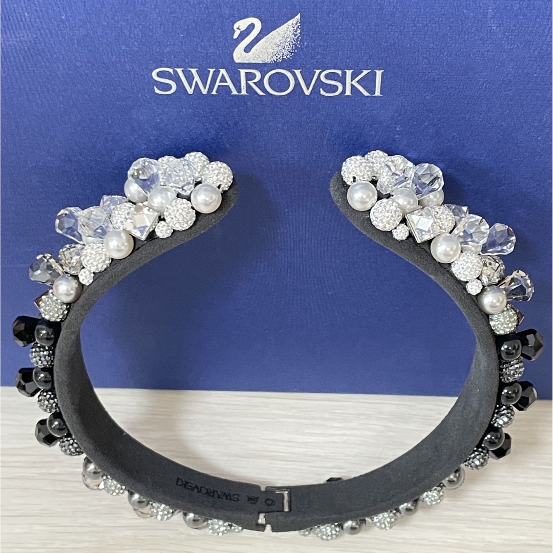 SWAROVSKI(スワロフスキー)の【美品】SWAROVSKI ビジュー ネックレス レディースのアクセサリー(ネックレス)の商品写真