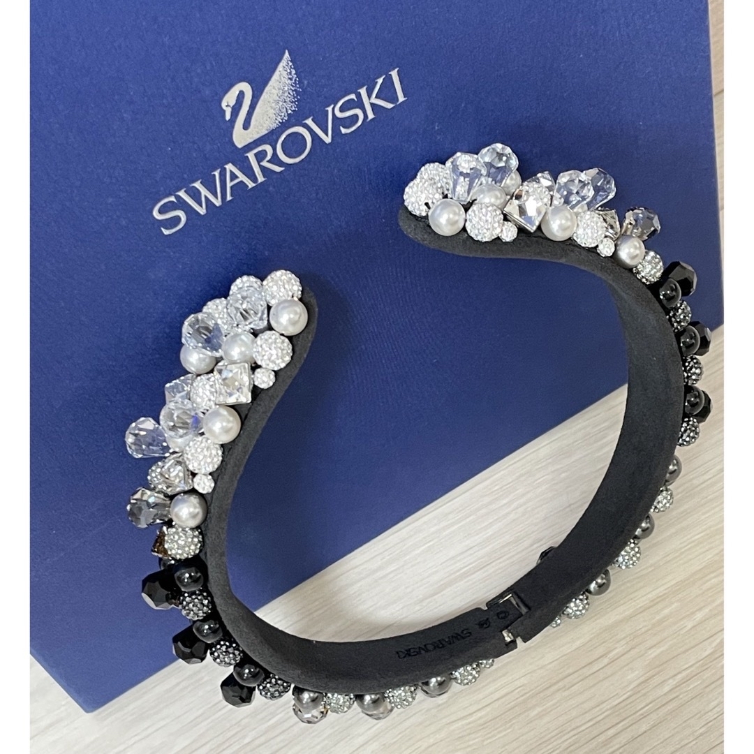 SWAROVSKI(スワロフスキー)の【美品】SWAROVSKI ビジュー ネックレス レディースのアクセサリー(ネックレス)の商品写真