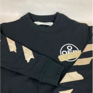 OFF-WHITE オフホワイト TAPE ARROW スウェット L(パーカー)