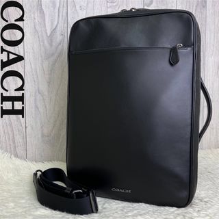 コーチ(COACH)の人気♡極美品♡COACH コーチ レザー 2way リュック ビジネスバッグ(バッグパック/リュック)