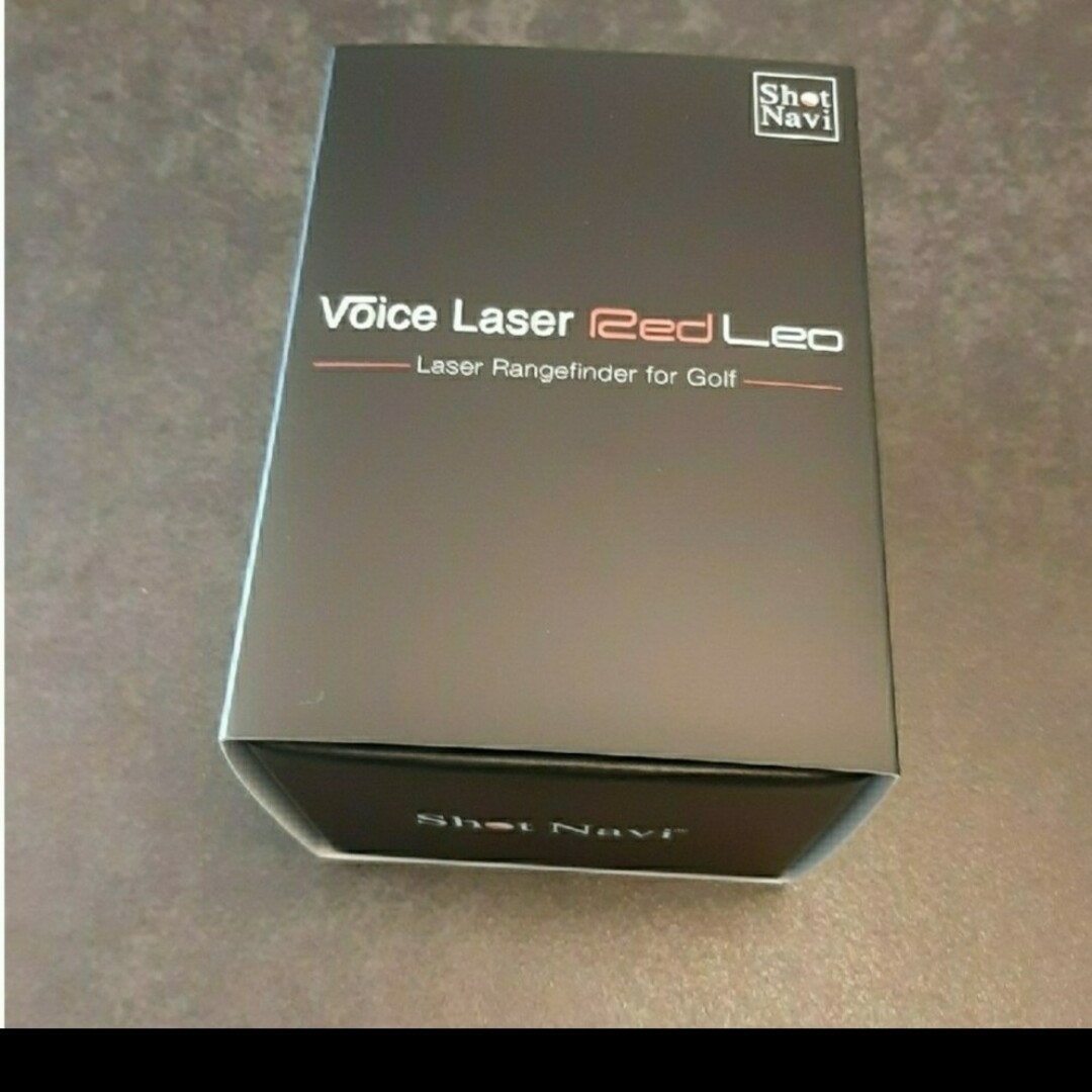 ショットナビ ゴルフ距離測定器 Voice Laser Red Leo ショットナビ ゴルフ距離測定器 Voice Laser Red Leo