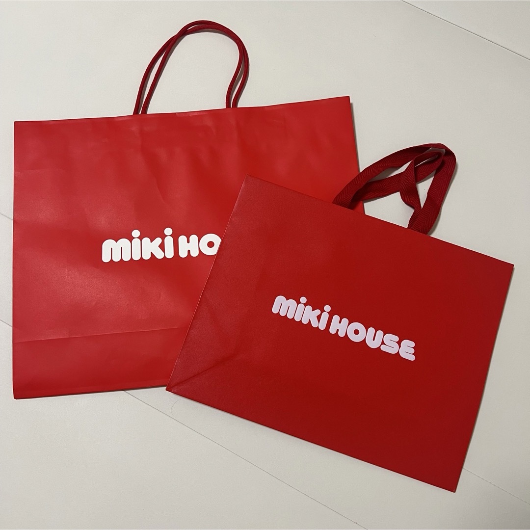 mikihouse(ミキハウス)のmikiHOUSEショッパー　× 2枚 レディースのバッグ(ショップ袋)の商品写真