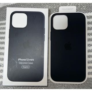 アップル(Apple)のApple iPhone13 mini 純正 シリコーン ミッドナイト(iPhoneケース)