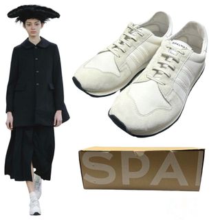 コムデギャルソンコムデギャルソン(COMME des GARCONS COMME des GARCONS)の新品 ★ コムデギャルソン × Spalwart 別注 ホワイト スニーカー(スニーカー)