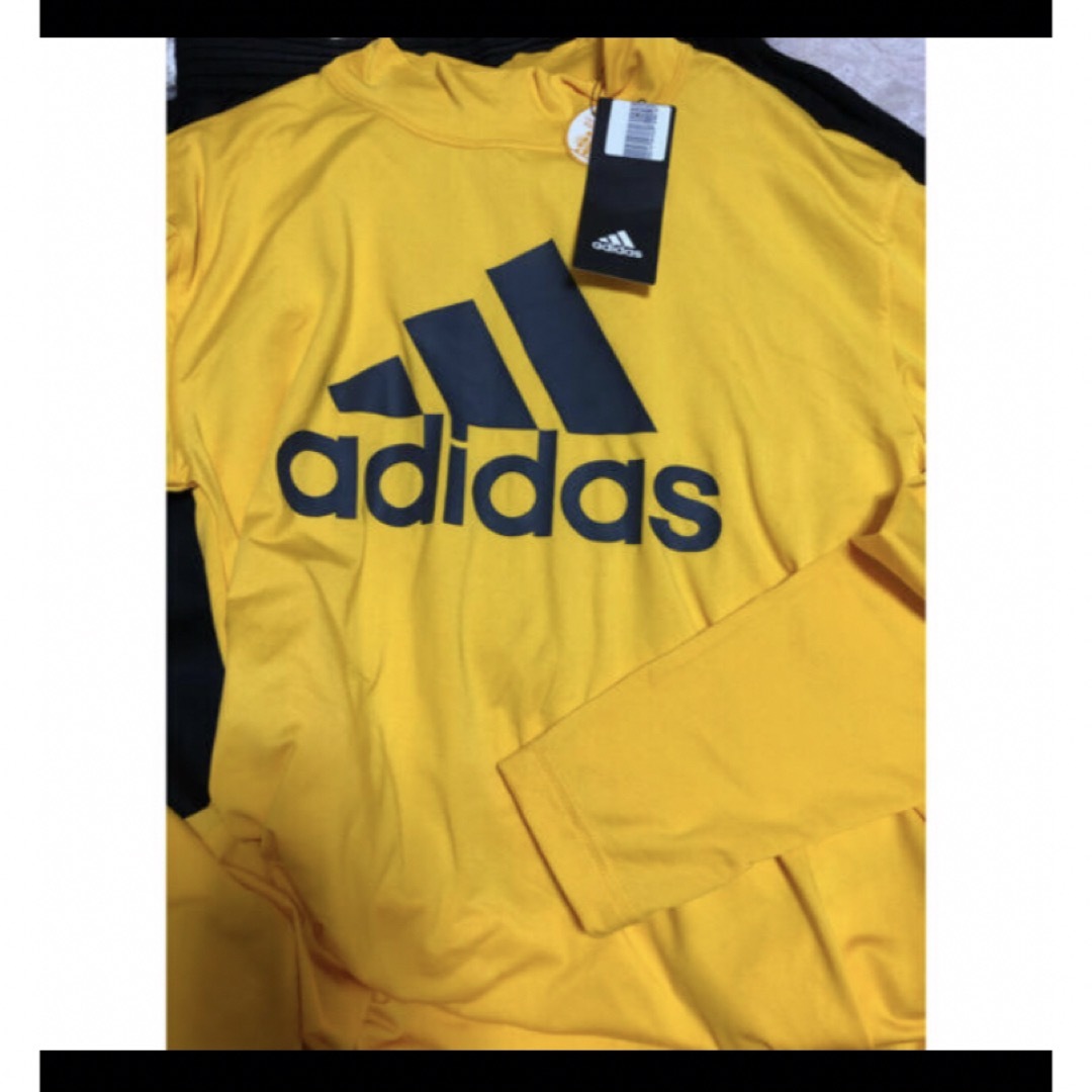 adidas(アディダス)のadidas ハイネック ロングスリーブT メンズのトップス(Tシャツ/カットソー(七分/長袖))の商品写真