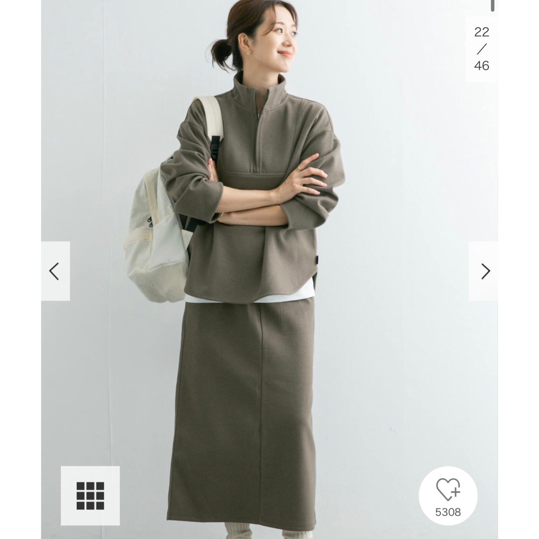 URBAN RESEARCH DOORS(アーバンリサーチドアーズ)の新品タグ付◉ DOORS add fabrics イージースカート レディースのスカート(ロングスカート)の商品写真